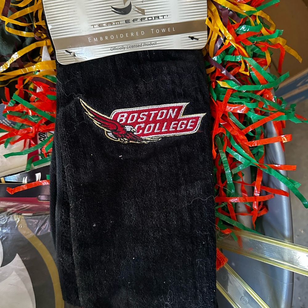 Boston College Embroidered Towel
